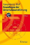 Cover: Grundlagen der Unternehmensf&uuml;hrung - Springer