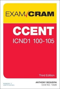 Abbildung von: CCENT ICND1 100-105 Exam Cram - Pearson It Certification