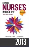 Cover: Pearson Nurse's Drug Guide 2013 - Pearson