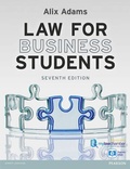 Cover: Law for Business Students mylawchamber pack - Pearson/Education
