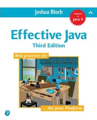 Enlarge image Cover: Effective Java - Addison Wesley