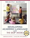 Cover: Developing Academic Language with the SIOP Model - Pearson