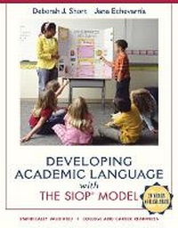 Enlarge image Cover: Developing Academic Language with the SIOP Model - Pearson
