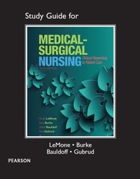 Enlarge image Cover: Study Guide for Medical-Surgical Nursing - Pearson