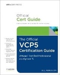 Cover: The Official VCP5 Certification Guide - VMWare Press
