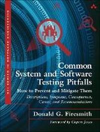 Enlarge image Cover: Common System and Software Testing Pitfalls - Addison Wesley