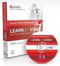 Enlarge image Cover: Learn Adobe Flash Professional CS5 by Video - Peachpit Press Publications