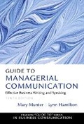 Cover: Guide to Managerial Communication - Pearson