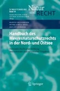 Cover: Handbuch des Meeresnaturschutzrechts in der Nord- und Ostsee - Springer
