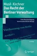 Cover: Das Recht der Berliner Verwaltung - Springer