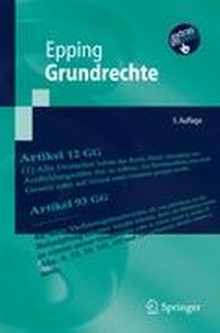 Abbildung von: Grundrechte - Springer