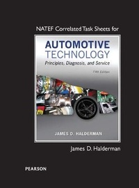 Enlarge image Cover: NATEF Correlated Task Sheets for Automotive Technology - Pearson
