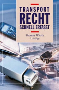 Abbildung von: Transportrecht - Schnell erfasst - Springer