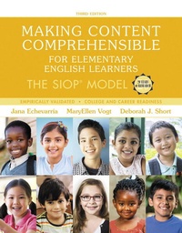 Enlarge image Cover: Making Content Comprehensible for Elementary English Learners: The SIOP Model - Pearson