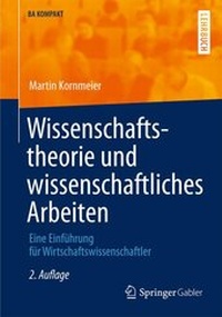 Abbildung von: Wissenschaftstheorie und wissenschaftliches Arbeiten - Springer