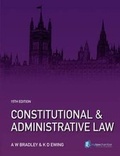 Cover: Constitutional and Administrative Law With Updating Supplement - Longman