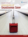Cover: Essentials of Business Law Premium Pack - Pearson Education Limited