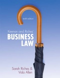 Cover: Keenan and Riches' Business Law mylawchamber pack - Longman Publishing Group
