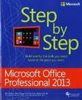 Cover: Microsoft Office Professional 2013 Step by Step - Microsoft Press