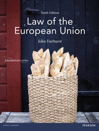 Abbildung von: Law of the European Union - Pearson Education Limited