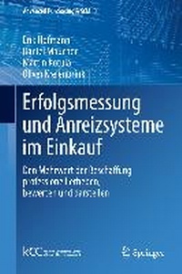 Abbildung von: Erfolgsmessung und Anreizsysteme im Einkauf - Springer