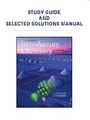 Cover: Study Guide & Selected Solutions Manual for Introductory Chemistry - Pearson
