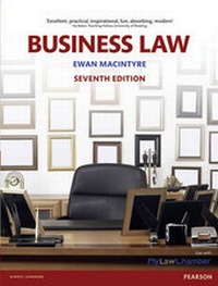 Enlarge image Cover: Business Law - Pearson Education Limited