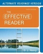 Cover: Effective Reader, The, Alternate Edition with NEW MyReadingLab with eText-- Access Card Package - Longman Inc