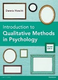 Enlarge image Cover: Introduction to Qualitative Methods in Psychology - Pearson