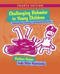 Cover: Challenging Behavior in Young Children: Understanding, Preventing and Responding Effectively - Pearson