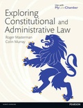 Cover: Exploring Constitutional and Administrative Law - Pearson Education Limited