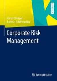 Enlarge image Cover: Corporate Risk Management - Springer