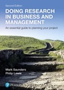 Cover: Doing Research in Business and Management - Pearson Education Limited