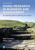 Cover: Doing Research in Business and Management - Pearson Education Limited