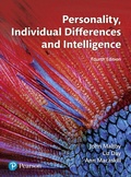 Cover: Personality, Individual Differences and Intelligence - Pearson Education Limited