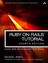 Enlarge image Cover: Ruby on Rails Tutorial - Addison Wesley