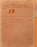 Cover: IR:The New World of International Relations plus MyPoliSciKit - Longman