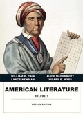 Cover: American Literature, Volume I - Pearson