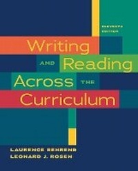 Enlarge image Cover: Writing and Reading Across the Curriculum - Pearson