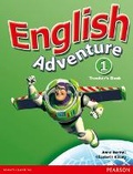 Cover: English Adventure Level 1 Teacher's Book - Longman