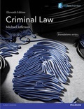 Cover: Criminal Law (Foundations) Premium Pack - Pearson Education Limited