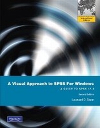Enlarge image Cover: A Visual Approach to SPSS for Windows - Pearson
