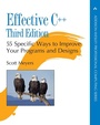 Cover: Effective C++: 55 Specific Ways to Improve Your Programs and Designs - Addison Wesley
