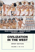 Cover: Civilization in the West, Volume 1 - Pearson
