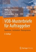 Cover: VOB-Musterbriefe f&uuml;r Auftraggeber - Springer Gabler