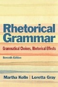 Cover: Rhetorical Grammar - Longman Inc