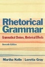Cover: Rhetorical Grammar - Pearson