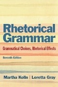 Cover: Rhetorical Grammar - Pearson