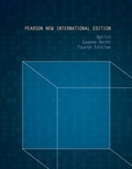 Cover: Optics: Pearson New International Edition - Pearson Education Limited