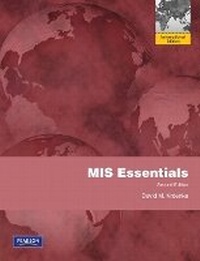 Enlarge image Cover: MIS Essentials - Pearson